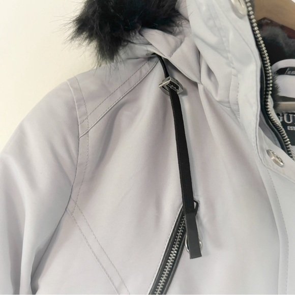 Guess Faux Fur Trimmed Hooded Parka - Picture 10 of 11